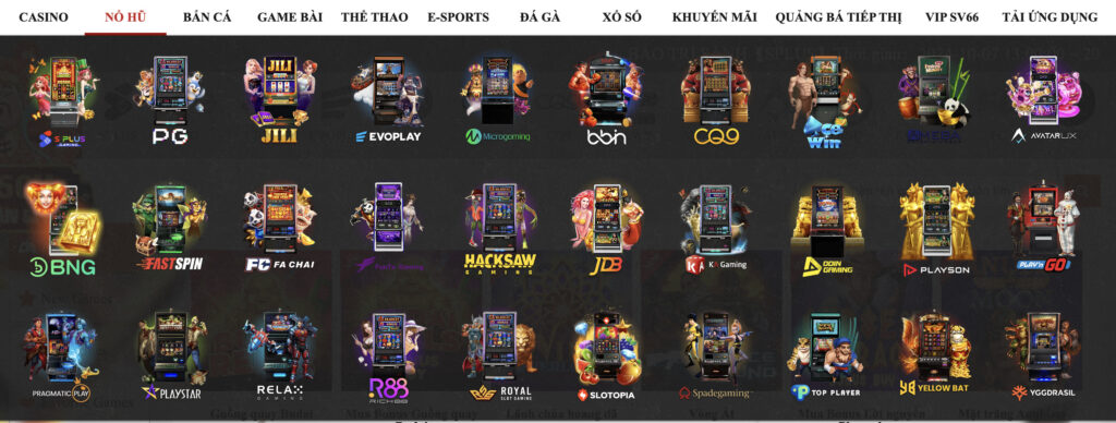 Nổ hũ SV66 - Danh mục game ấn tượng, đặc sắc nhất 2024 4 Nổ hũ SV66 là một thể loại game trực tuyến thu hút số lượng lớn người tham gia